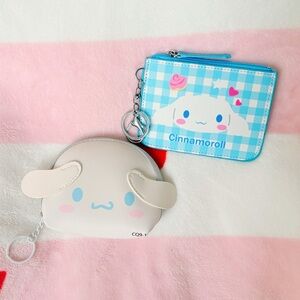 Sanrio Cinnamoroll Wallet & Coin Purse Bundle 🤍✨